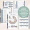 bloom daily planners 2026 Hard Cover Weekly & Monthly Planner, 5.5" x 8.25", Midnight Sky